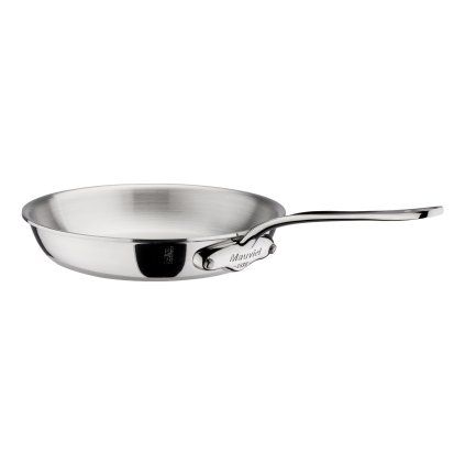 Patelnia do smażenia M'COOK 20 cm, uchwyt ze stali nierdzewnej, Mauviel