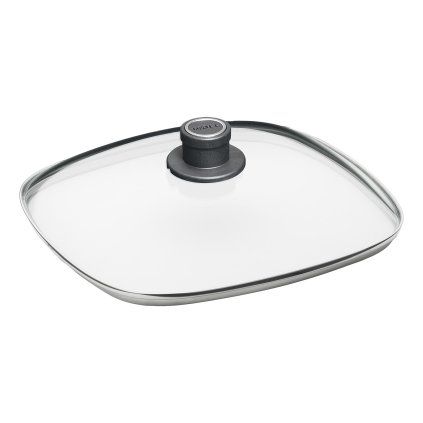 143156 sklenena poklice s plastovym uchytem 20 x 20 cm woll