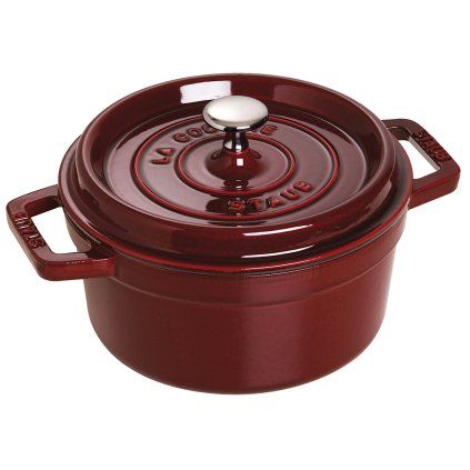 Garnek niski COCOTTE 24 cm, grenadyna, Staub