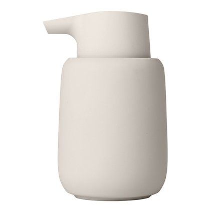 Dozownik mydła w płynie SONO 250 ml, kremowy, Blomus