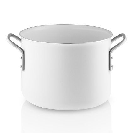 Garnek WHITE LINE 20 cm, 4,8 l, powłoka ceramiczna, Eva Trio