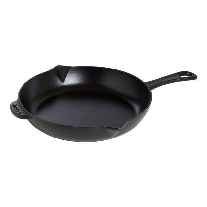 141125 panev 26 cm cerna litina staub