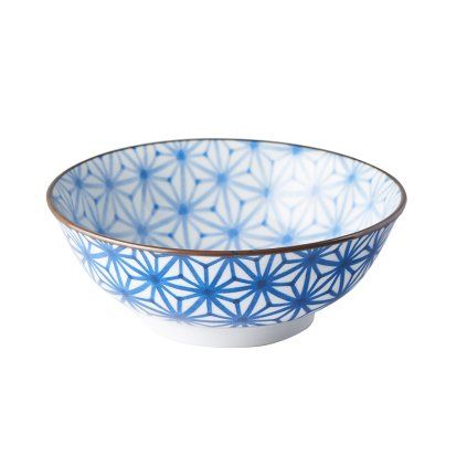 Miska obiadowa STARBURST INDIGO IKAT 19,5 cm, 750 ml, MIJ