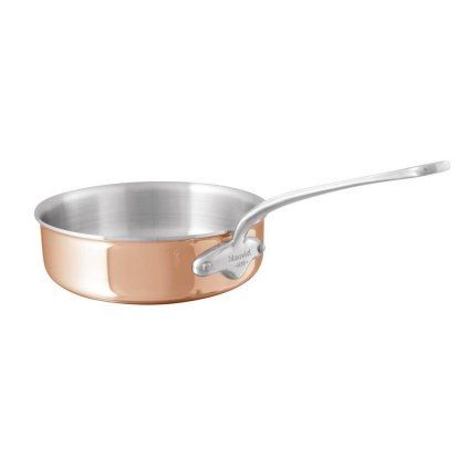 Patelnia głęboka M´6S 20 cm, miedź, Mauviel
