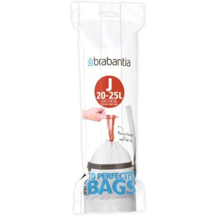 Worki na śmieci J PERFECTFIT 23 l, 20 szt, Brabantia