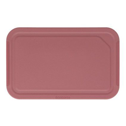 Deska do krojenia 25 x 16 cm, różowa, plastikowa, Brabantia