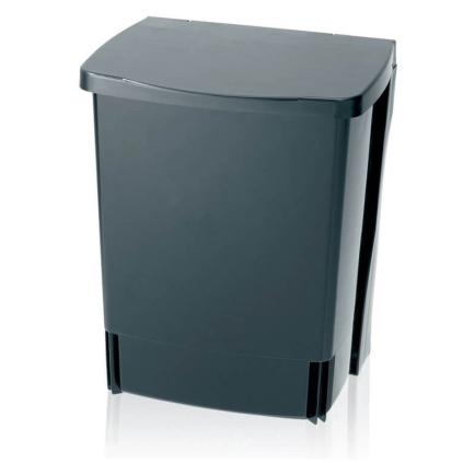 Kosz na śmieci do zabudowy 10 l, czarny, Brabantia