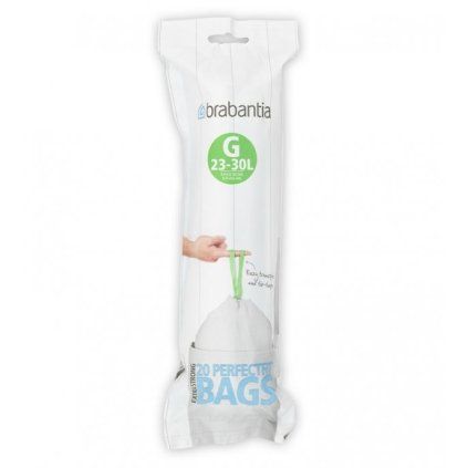 Worki do kosza na śmieci G PERFECTFIT 23-30 l, 20 szt, Brabantia