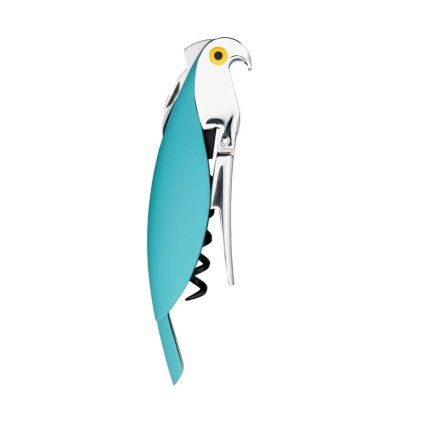 Korkociąg kelnerski PARROT, niebieski, Alessi