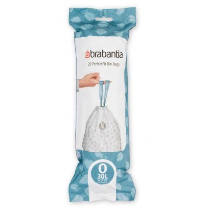 Worki do kosza na śmieci O PERFECTFIT 30 l, zestaw 20 szt., Brabantia