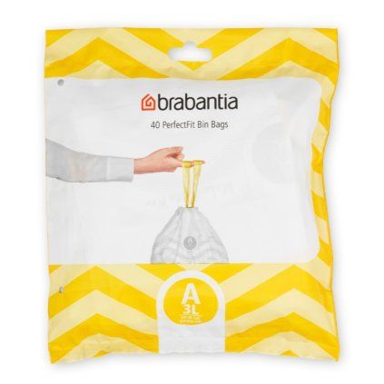 Worki na śmieci A PERFECTFIT 3 l, 40 szt, Brabantia