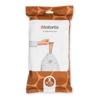 Worki na śmieci X PERFECTFIT 10-12 l, 40 szt, Brabantia