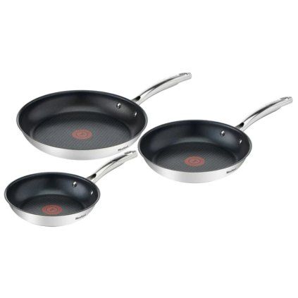 Zestaw patelni DUETTO+, zestaw 3 szt., nieprzywierająca, Tefal