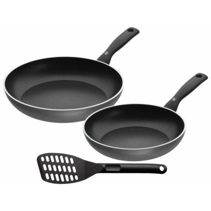 Zestaw patelni PERMADUR INSPIRE 24 cm/28 cm ze szpatułką, WMF