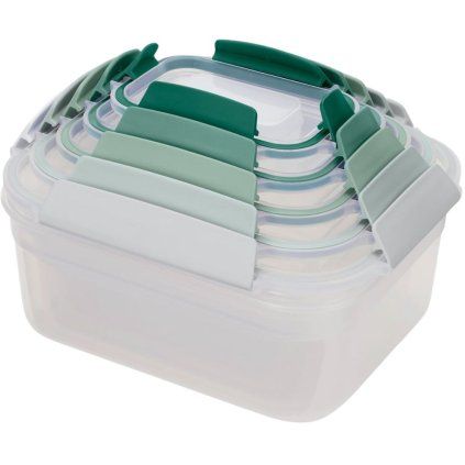 Pojemnik kuchenny NEST 81127, zestaw 5 szt., zielony, plastikowy, Joseph Joseph