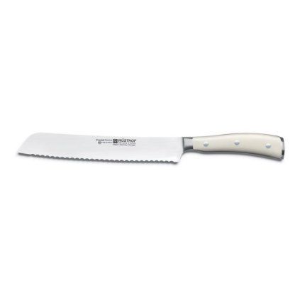 Nóż do chleba CLASSIC IKON 20 cm, kremowy, Wüsthof