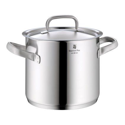 Wysoki garnek GOURMET PLUS 24 cm, matowa stal nierdzewna, WMF