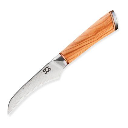 Nóż do wykrawania SOK OLIVE SUNSHINE DAMASCUS, 8 cm, Dellinger