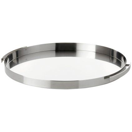 Taca do serwowania ARNE JACOBSEN 33,5 cm, srebrna, Stelton