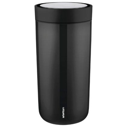 Kubek termiczny TO GO CLICK 400 ml, czarny, Stelton