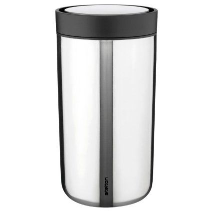 Kubek termiczny TO GO CLICK 200 ml, srebrny, Stelton