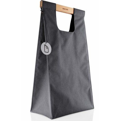Torba na śmieci do recyclingu Eva Trio 28 l ciemny szary