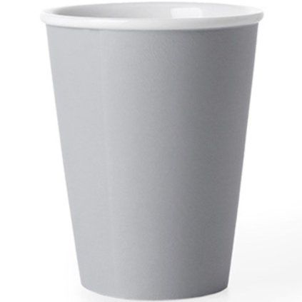 Filiżanka ANYTIME ANDY 300 ml, szary, porcelana, Viva Scandinavia
