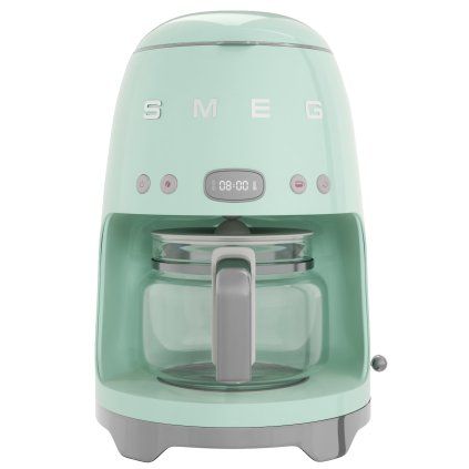 Ekspres przelewowy 50'S STYLE DCF02PGEU, pastelowa zieleń, Smeg