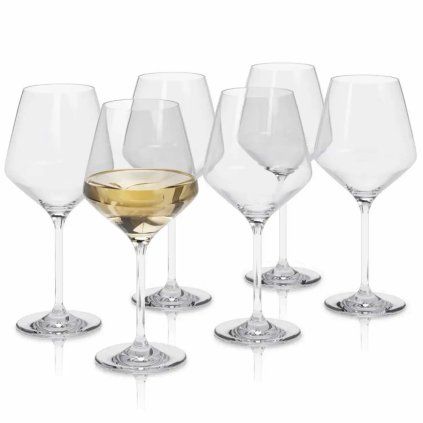 Zestaw szklanek do białe wino 6 szt.LEGIO NOVA 380ml,Eva Trio
