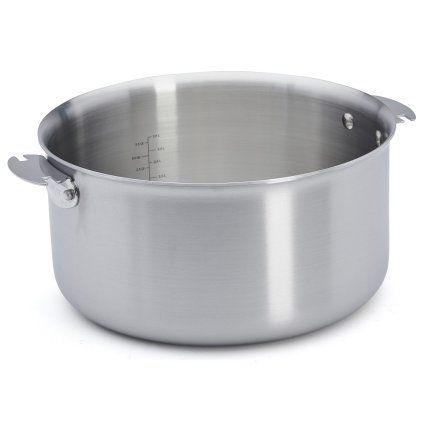 Garnek ALCHIMY LOQY 24 cm, srebrny, stal nierdzewna, de Buyer