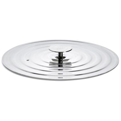 Uniwersalna pokrywka do patelni 20-24 cm, stal nierdzewna, de Buyer