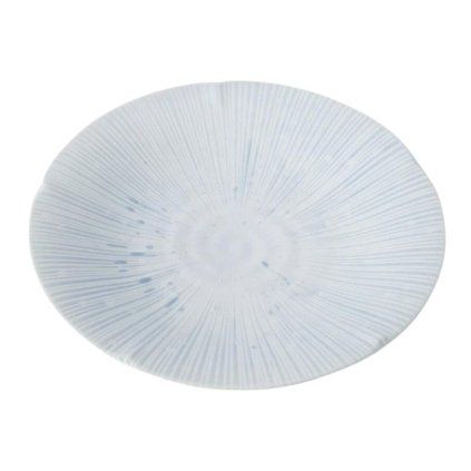 Talerz ICE BLUE 22 cm, niebieski, MIJ