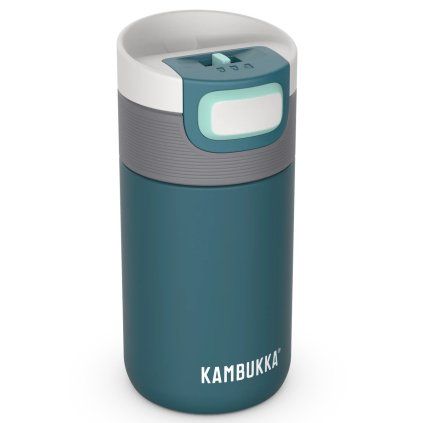 Kubek termiczny ETNA 300 ml, turkusowy, stal nierdzewna, Kambukka