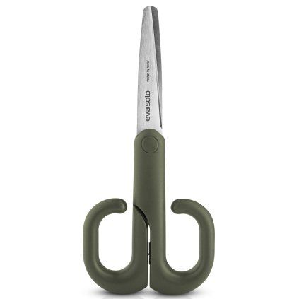Nożyczki kuchenne GREEN TOOLS 16 cm, zielony, plastikowy, Eva Trio