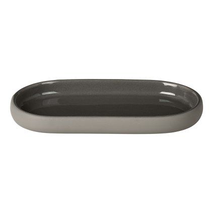 Tacka na drobiazgi SONO 19 cm, ciemnoszara, Blomus
