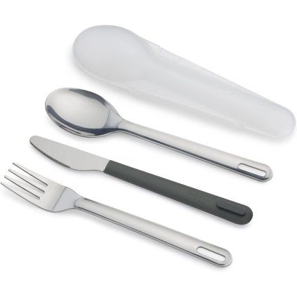 Zestaw sztućców GOEAT 81126, na podróż, 3 elementy, stal nierdzewna, Joseph Joseph