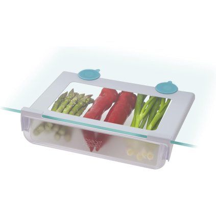 Organizer do lodówki FRIDGESTORE 851664 31 cm, biały, tworzywo sztuczne, Joseph Joseph