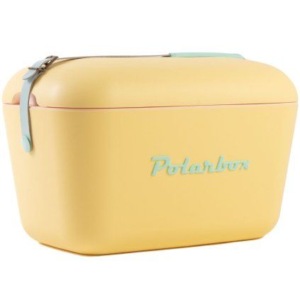 Lodówka turystyczna POP 12 l, żółta, Polarbox