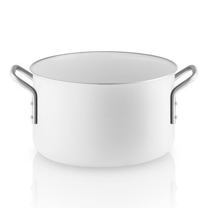 Garnek WHITE LINE 20 cm, 3,8 l, powłoka ceramiczna, Eva Trio