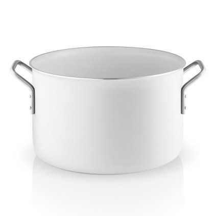 Garnek WHITE LINE 24 cm, 7 l, powłoka ceramiczna, Eva Trio