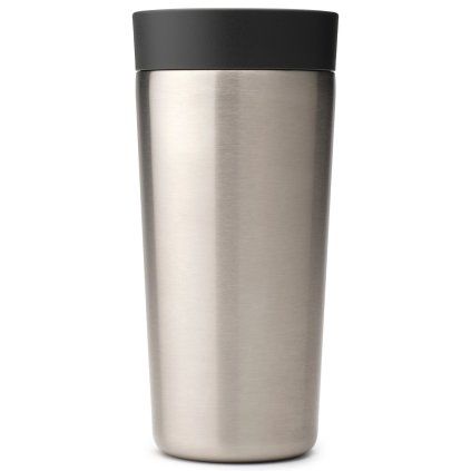 Kubek termiczny MAKE & TAKE 360 ml, ciemnoszary, stalowy, Brabantia