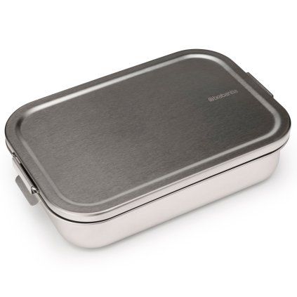 Lunchbox MAKE & TAKE 2 l, srebrny, stal nierdzewna, Brabantia
