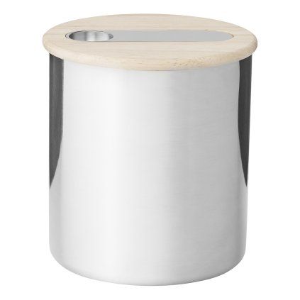 Pojemnik na herbatę SCOOP 300 ml, srebrny, stal nierdzewna, Stelton