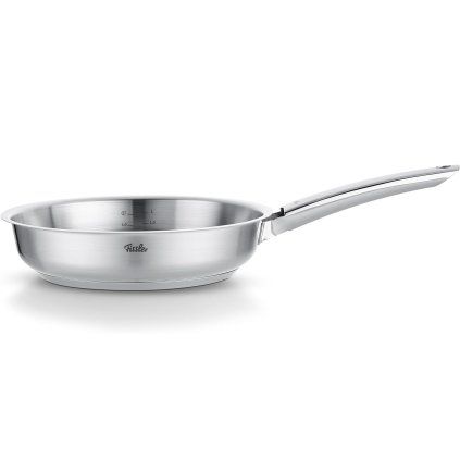 Patelnia uniwersalna PURE 24 cm, srebrna, stal nierdzewna, Fissler
