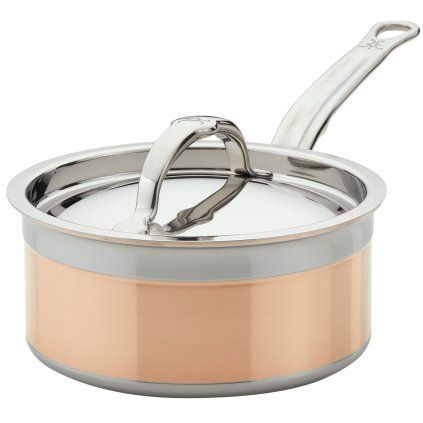 Rondel COPPERBOND 16 cm, 1,4 l, miedź, Hestan