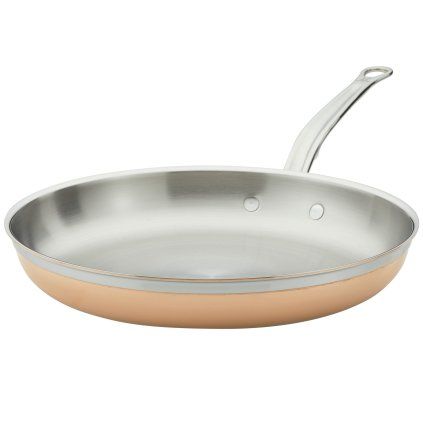 Patelnia uniwersalna COPPERBOND 32 cm, miedź, Hestan
