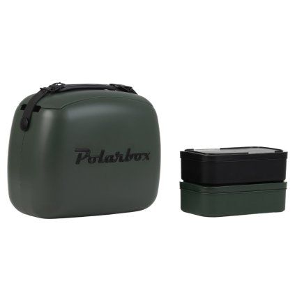 218360 chladici taska classic black 6 l tmave zelena polarbox