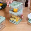 221834 1 krajec na brambory tasty plus 15 cm zelena plast brabantia
