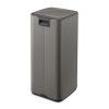 226038 10 pedalovy odpadkovy kos bo 30 l platinova ocel brabantia