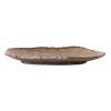 227256 servirovaci talir terra 27 x 17 cm hneda keramika mij